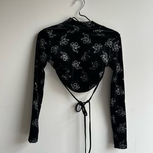 Velour motel rocks top